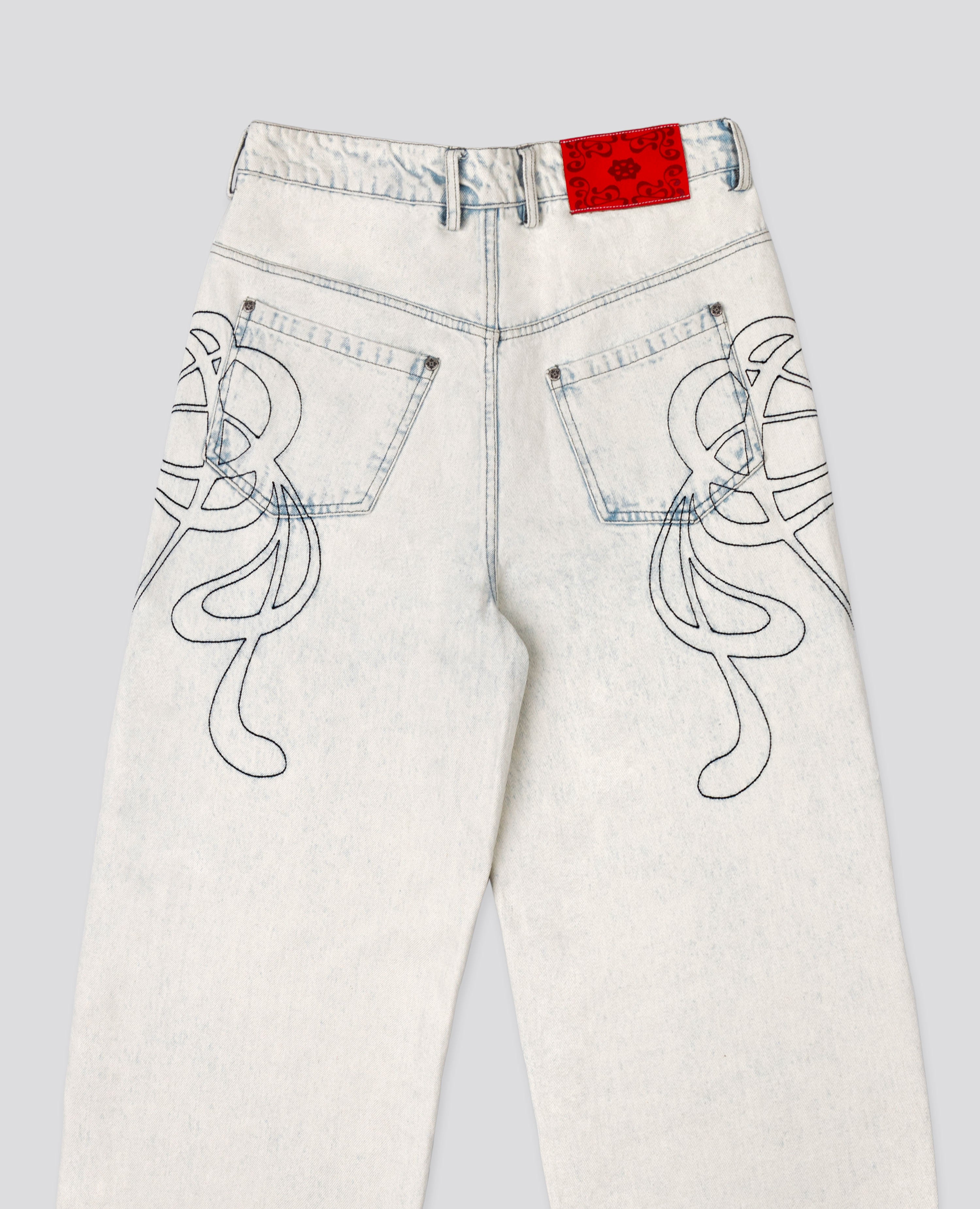 WHITE NEOART DENIM